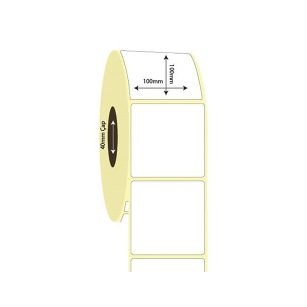 Barkod Etiket 100 mm x 100 mm