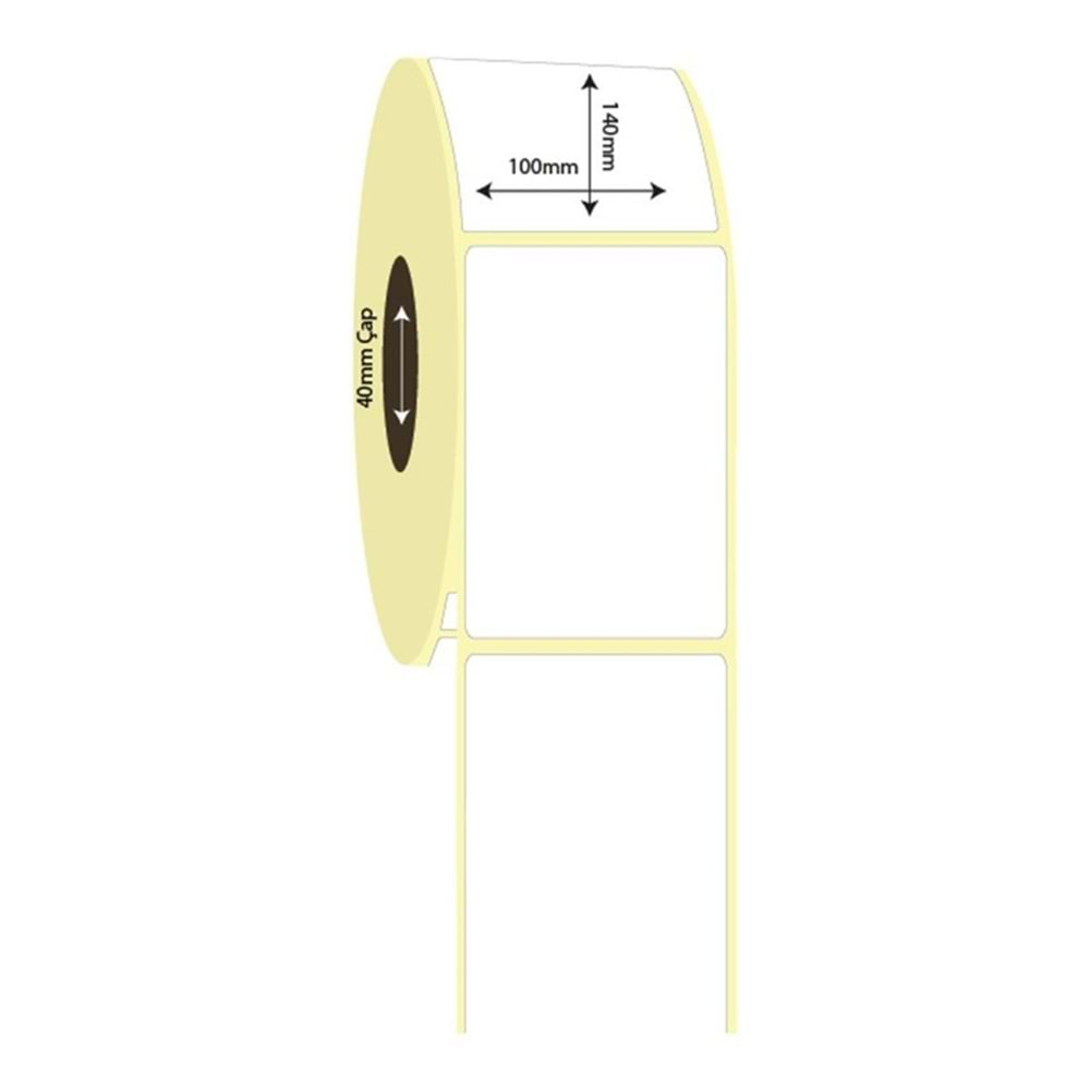 Barkod Etiket 100 mm x 140 mm