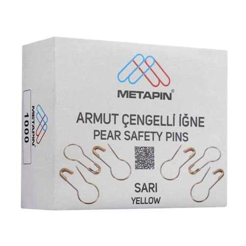 Armut Çengelli İğne Sarı