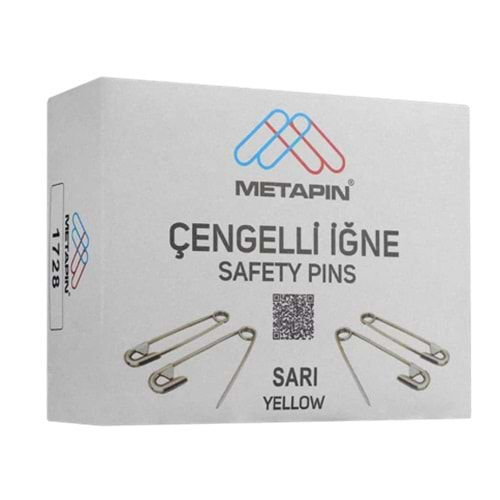 Çengelli İğne Sarı