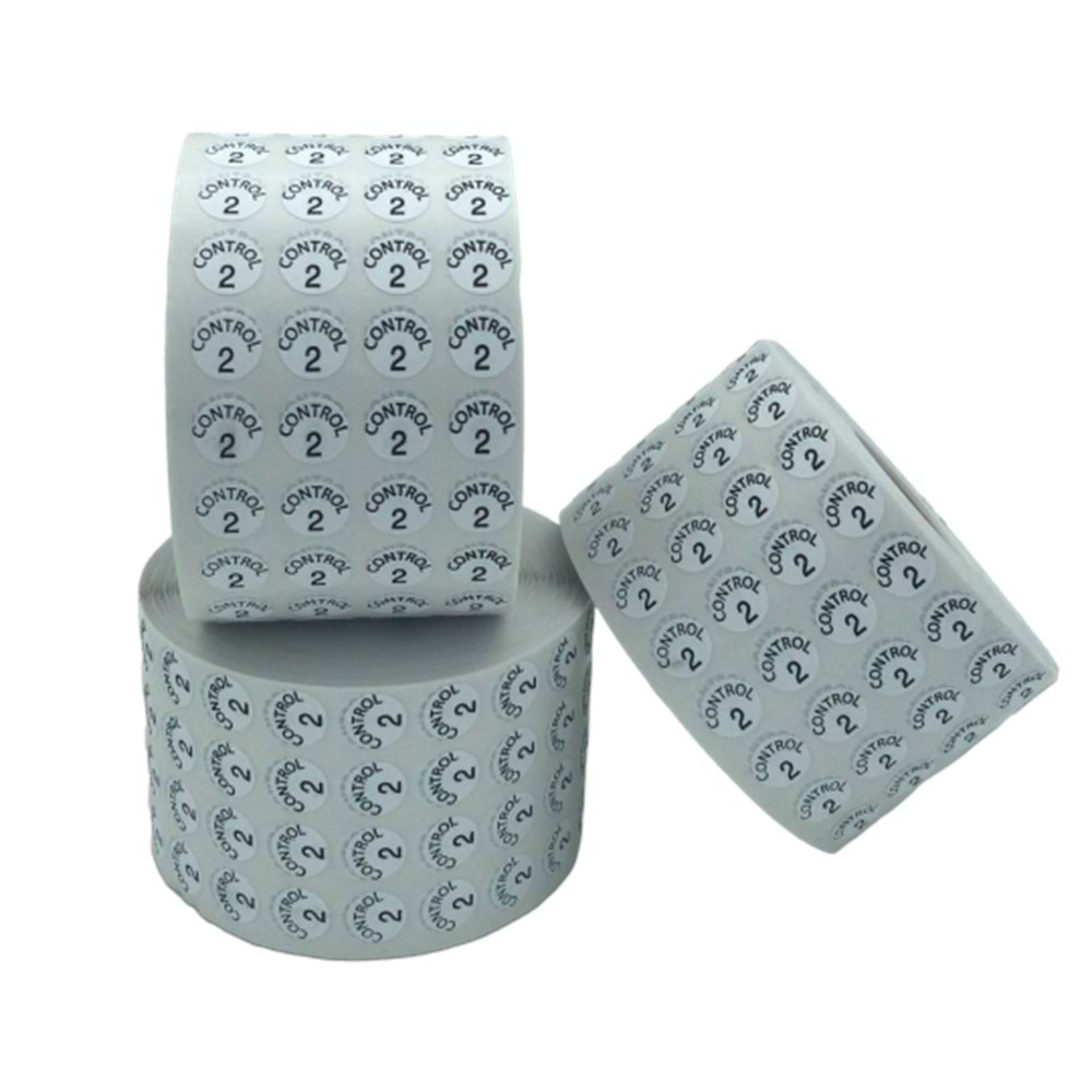 Kontrol Etiketi 10 mm x 10.000 Adet No 2