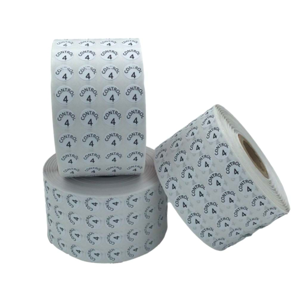 Kontrol Etiketi 10 mm x 10.000 Adet No 4