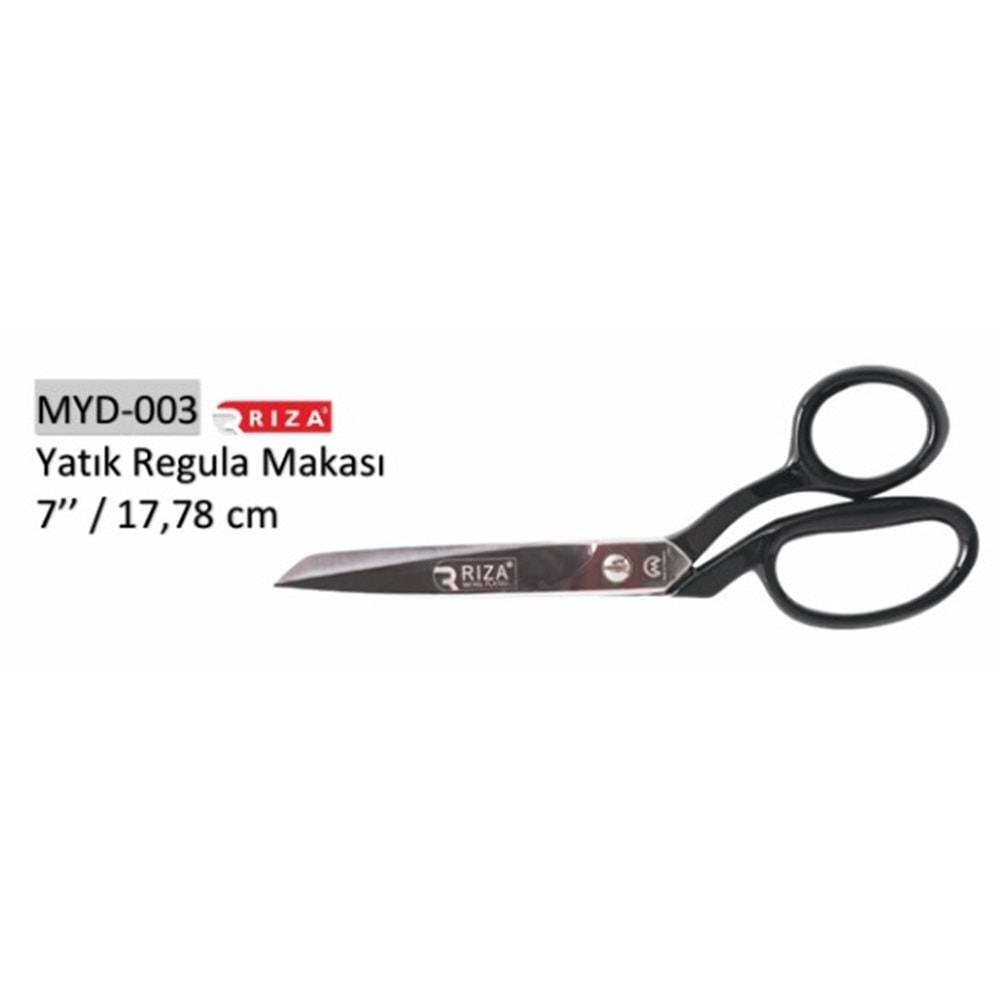 Yatık Regula Makası 17.78 cm 07 Inch