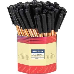 Tükenmez Kalem, Renk Siyah, Model 1010
