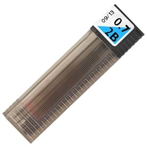 Versatil Kalem Uç - Tüp : 12 Adet, Uzunluk : 60 mm, Ultra polimer ve ince grafit malzeme 0.7/2B