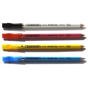 Kumaş İşaretleme Yumuşak ve Fırçalı Kalem, Renk : Mavi, Made in Japan